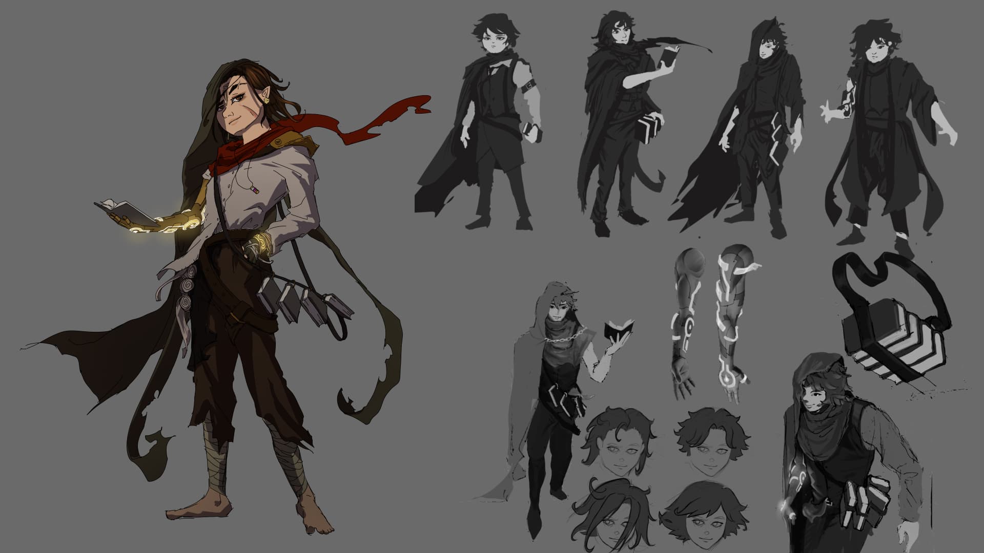 Kaeli concept art