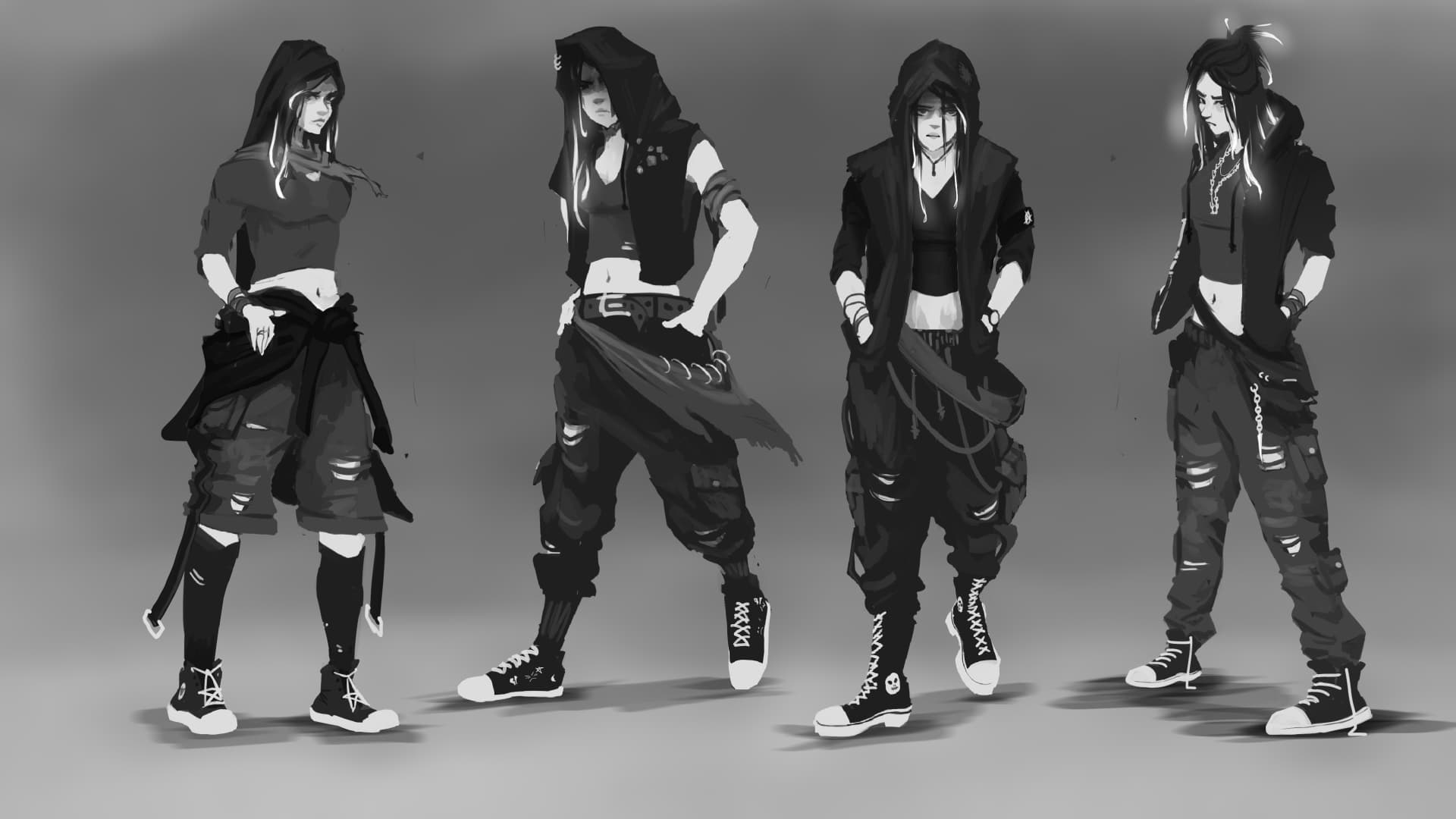fugitive girl design - Image 1