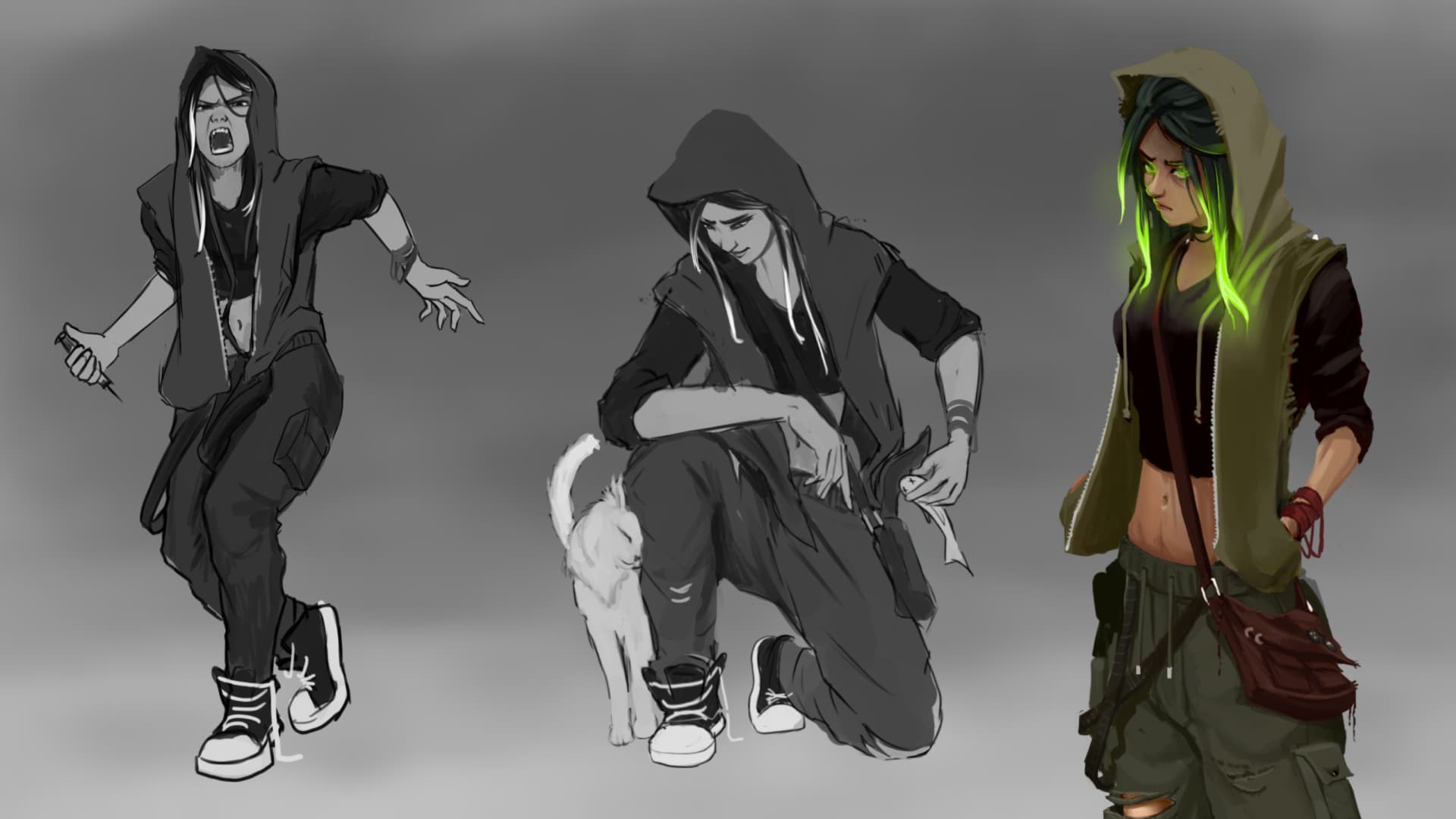 fugitive girl design
