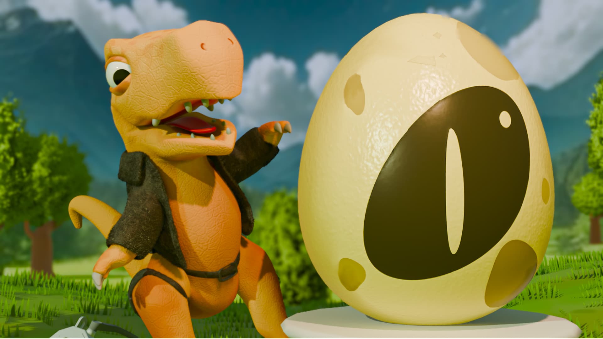 3d pet dino characters - Image 2