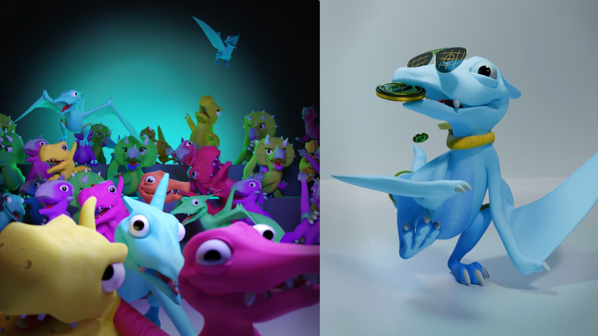 3d pet dino characters - Image 4